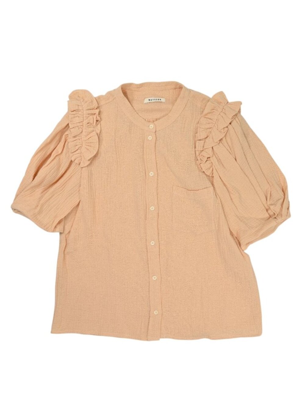Masscob Harriet Blouse in Peach